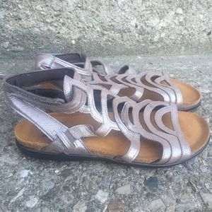 Naot Women's Sara Gladiator Leather Sandals US Size 7 (EU 38)